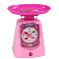 热卖儿童男女孩过家家小家电玩具仿真音效灯光电吹风微波炉绞肉机 天平粉色