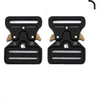 38mm眼镜蛇战术户外插扣锌合金属材质腰带箱包鞋材插扣头 3.8CM