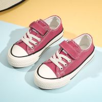 儿童帆布鞋女童鞋子冬鞋加绒棉鞋高帮男童小白鞋秋冬季宝宝二棉鞋 豆沙粉 A1008 鞋垫不可拆 26 码/内长17.5