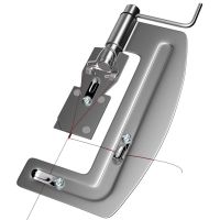 新型快速鱼钩绑钩器不锈钢双钩半自动绑钓鱼钩器工具钓鱼拴钩神器 正品绑钩器