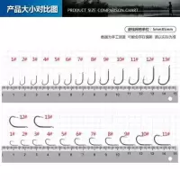 新款钓鱼自动绑钩器电动全自动绑鱼钩器邦帮拴钩器绑线器 伊豆鱼钩100枚[1号钩]
