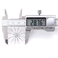 10支鱿鱼钩配件不锈钢多爪钩 鱿鱼钩伞钩木虾配件 不锈钢伞钩 2.8直径12针10支