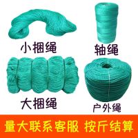 绳子吊秧绳拉绳蔬菜大棚专用绳尼龙绳农业生产用绳户外绳工厂直发 10毫米[10米左右]果绿色户外绳