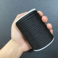 军规9芯伞绳户外绳子伞兵绳编织手链降落伞绳帐篷绳求生绳100米 9芯卷轴伞绳[黑色]30米