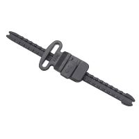 JK制服裙调节扣裙子调节拉链改腰围大小帽带扣配件滑动调节纽扣 黑色调节扣 1条