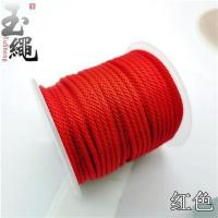 高档玉米绳2.5mm手工编织项链绳材料diy饰品线材手链绳子制作线绳 红色