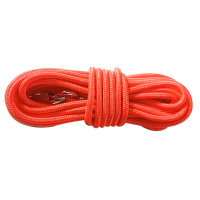 晾衣绳晒被绳户外防风防滑加粗多功能室内外免打孔凉衣服神器 橘红8毫米带钢丝芯 长5米 赠7厘米双钩