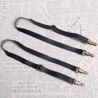 背带裤的背带女背带裙的带子替换配件不交叉挂钩钩扣肩带吊带 黑色 宽1.5 长65