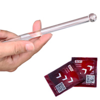 玻璃圆形马眼棒水晶尿道扩张另类玩具男女可用gay性玩具自慰器具 1号直径5毫米长约20厘米