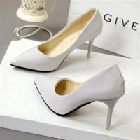 另类床上高跟鞋情趣 性感调情骚激情超高细跟16马眼跟22cm婚鞋女 灰色8 偏小 34