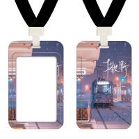 撒野公交地铁门禁学生卡厂牌校园工牌饭卡校牌卡套挂绳挂脖保护套 01 单卡套