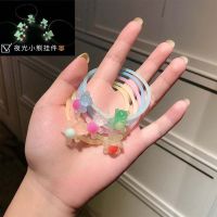 开学季礼物夏季卡通驱蚊手环韩夜光情侣手链ins风女学生闺蜜饰品 两用款[手环/头绳] 夏季清凉特惠(雪糕)
