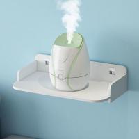 墙壁免打孔投影仪支架路由器托架床头墙上挂架置物架挂墙WIFI壁挂 坦克 无痕钉安装