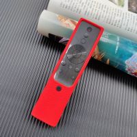 极米H3S遥控器保护套投影仪防水防摔加厚硅胶防尘罩高清送热缩膜 1个红色保护套[不含遥控器]