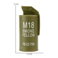 手榴雷弹玩具战术战场拉线吃鸡弹射变形水弹手抛儿童手雷吃鸡配件 M18:模型雷 收藏店铺:送修罗刀