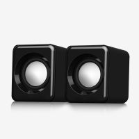 雅兰仕H2电脑音响笔记本蓝牙小音箱台式家用迷你手机多媒体低音炮 普通配置 经济[入门款+双喇叭]