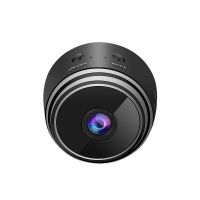 无线监控器摄像头家用高清夜视连手机网络无网WiFi手机远程摄像机 最新高清白色[内置电池+磁铁]免插电 录像版[无电池无