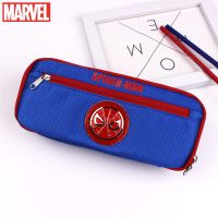 迪士尼多功能超大容量笔袋男女帆布铅笔袋初中生简约创意漫威笔袋 蜘蛛侠