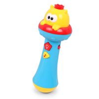 儿童早教多功能投影手电筒安抚灯发光图案宝宝睡前玩具灯男孩女孩 投影仪(自备电池)