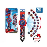 侏罗纪恐龙公园电子表儿童玩具表幼儿园投影手表霸王龙迪士尼公主 蜘蛛侠20图