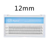 漫画芭比眼!仙女仙子朵毛假睫毛 单根点缀加粗自己嫁接美容院专用 12mm 单盒装