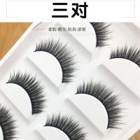 2021新款磁铁睫毛自然套装三对装五磁石假睫毛磁性眼线液免胶睫毛 3对
