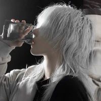 假发男鲻鱼头超A狼尾酷帅气韩版自然短直发个性cos蓬松全头套式 护理六件套无假发