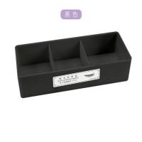 化妆品收纳盒整理架箱专业盒子嫁接美睫存放便携置物架辅助工具 黑色