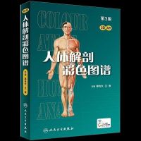 人体解剖彩色图谱 第3版郭光文第三版全彩人体解剖学(不含课件) 如图