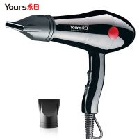 永日8820电吹风机家用宿舍2100W大功率发廊理发店专业降噪吹风筒 黑色(标配)