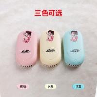 嫁接睫毛充电吹风机睫毛吹干器小风扇美睫带镜子迷你种睫毛工具 裸粉