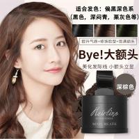 发际线填充修容粉神器女遮高额头修鬓角阴影笔防水防汗无副作用 1#深棕色