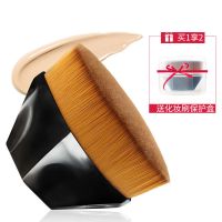 代替美妆蛋软毛不吃粉不卡粉化妆刷超软散粉刷55号粉底刷单只刷子 黑色 一个