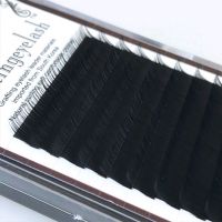 嫁接睫毛蚕丝蛋白密排假睫毛朵毛自然纤长种植睫毛仙子粗细随机 0.07C 8mm 20排