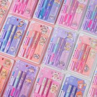 十二星座钢笔学生专用小仙女流沙练字可擦墨囊蓝色送挂链合金书签 20031巨蟹座1卡-送挂链书签 官方标配