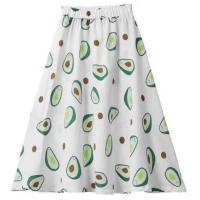 女童连衣裙夏装2021新款儿童装洋气套装公主裙子夏季女孩大童夏款 草绿色 绿色-单裙子 120 建议身高110-120c