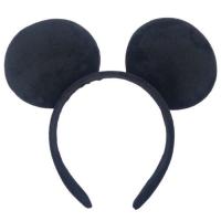 迪士尼发箍头纱公主纱白纱婚纱米奇米妮蕾丝发卡发饰头箍新款少女 米奇先生