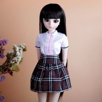 60厘米叶罗丽芭比娃娃的凯蒂衣服jk制服仙子3分连衣裙校服bjd娃Cm 小雅/不卖娃娃 60厘米娃娃适用/不含娃娃