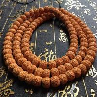 尼泊尔龙鳞纹小金刚菩提108颗手串9mm男女加配饰佛珠文玩项链手链 素串无配饰款+赠品