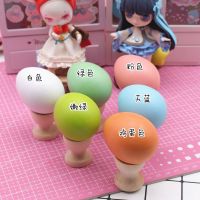 超轻粘土头发制作蛋形辅助器软陶模型手办辅助工具制作 颜色随机一个