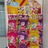 好心情/动力迪斯尼水果钻石戒指糖30袋一包 儿童趣味糖果玩具 动力戒指糖30个/包