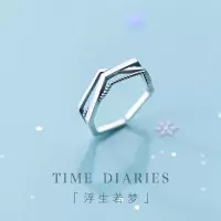 戒指指环满钻对戒镀情侣男女韩版戒指满天星三排/指环 时尚菱形戒指