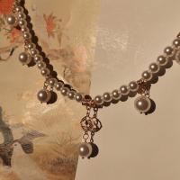 汉服配饰仿珍珠流苏软璎珞项链古风项圈明宋唐制仙气简约配饰品 一条