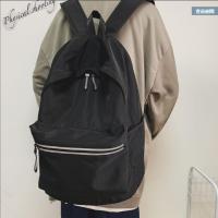 韩版双肩包男生潮流街头休闲大容量背包新款学生书包日韩电脑背包 款式一