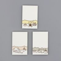 晨光便利贴白色便签本留言贴自粘性可撕N次贴创意可爱小清新批发 3本装 小号(76*51mm)