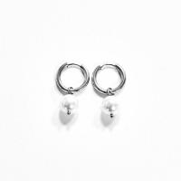 同款 珍珠耳环潮人嘻哈个性男女街头百搭个性无耳洞耳夹ins 珍珠耳钉款-单只