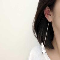 耳机防丢链防丢耳环蓝牙无线耳挂耳链男女无耳洞耳钉防掉耳夹 单只耳钩款 WER-143