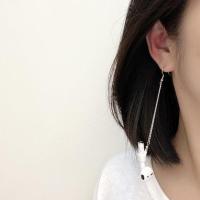 耳机防丢耳环蓝牙无线耳挂耳链男女无耳洞耳钉防掉耳夹airpods 单只耳钩款 WER-143