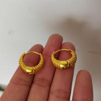 新款耳环藏式尼泊尔镀金耳环小耳饰流行款 时尚款da