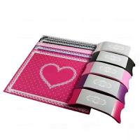 新款手枕美甲店用大理石纹高档PU皮质可拆洗可折叠耐脏手枕套装 硅胶粉色手枕套装